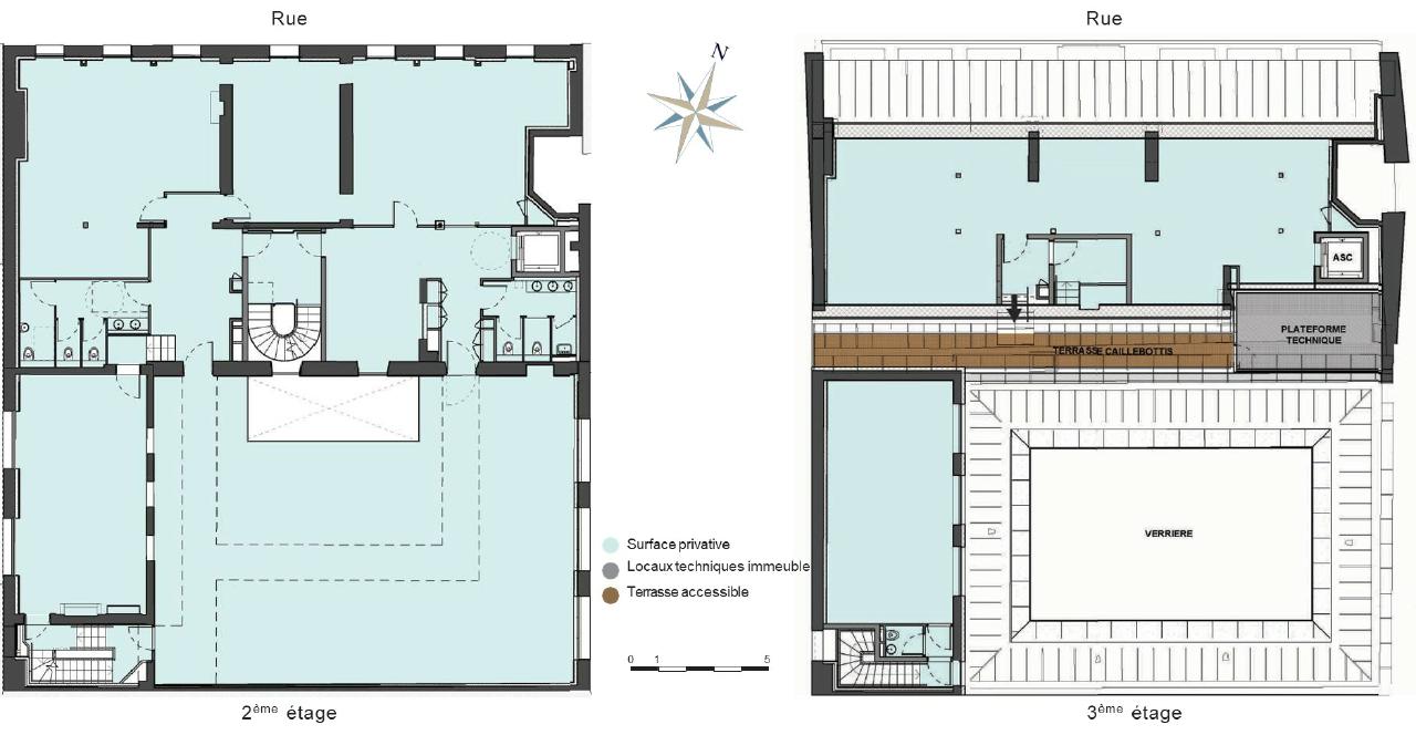 Bureau Paris 1713m² Location bureau Paris OLBUR2101107 1